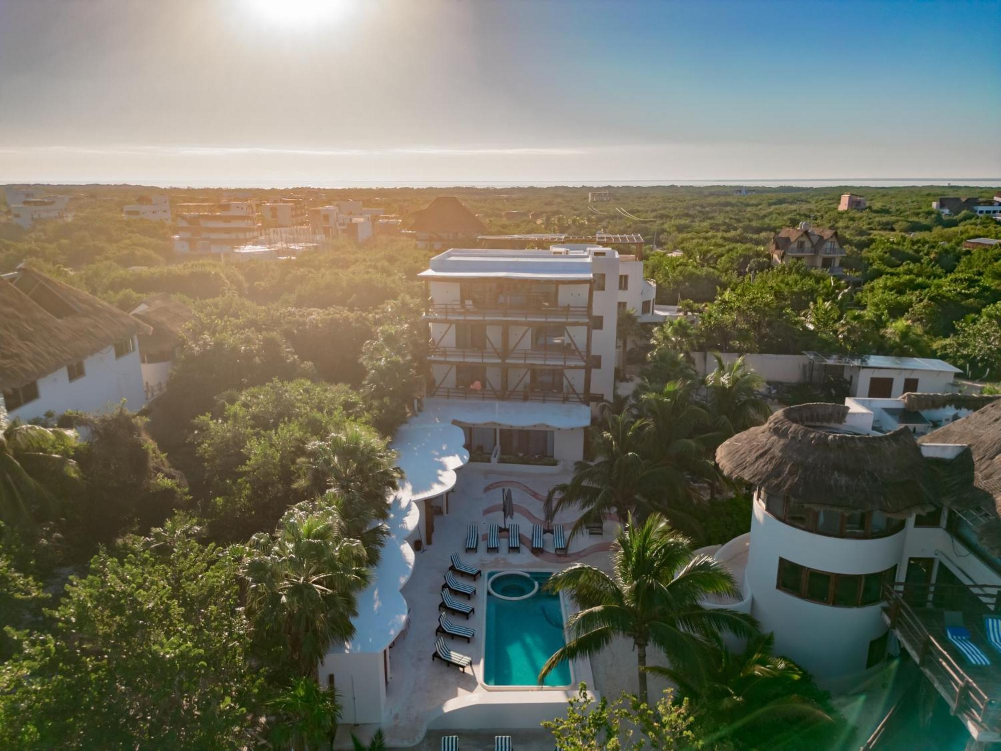 Beach Front Hotel Boutique Dk House Isla Holbox Екстер'єр фото