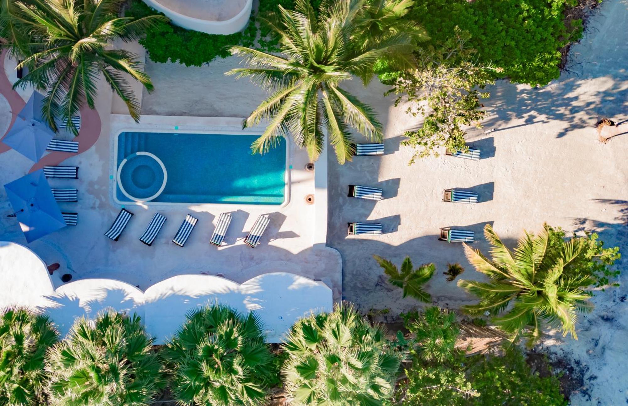 Beach Front Hotel Boutique Dk House Isla Holbox Екстер'єр фото