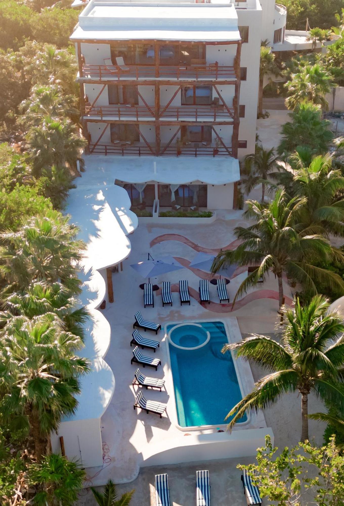 Beach Front Hotel Boutique Dk House Isla Holbox Екстер'єр фото