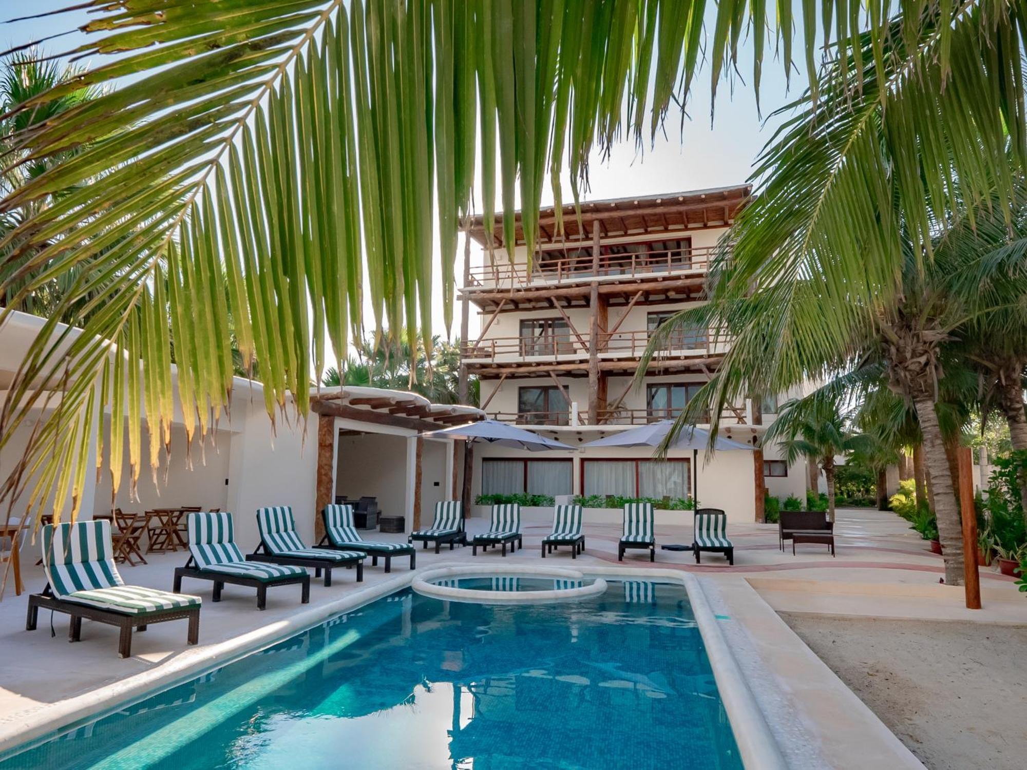 Beach Front Hotel Boutique Dk House Isla Holbox Екстер'єр фото